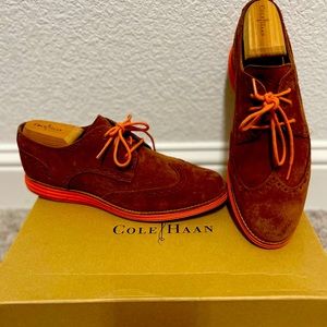 Women Cole Haan brown suede  lunergrand technology  light size 9
